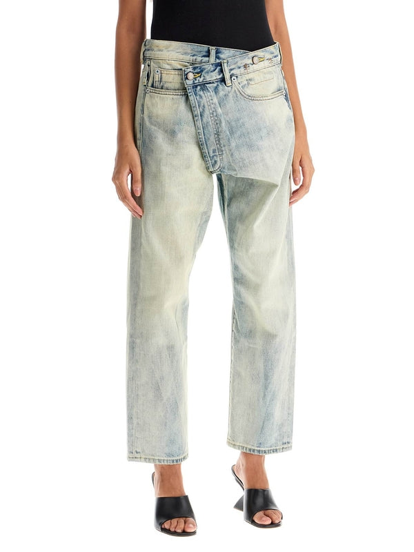 Crossover Denim Pants