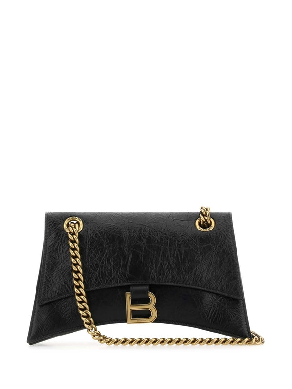 Balenciaga Crush Small Black Crossbody & Shoulder Bags