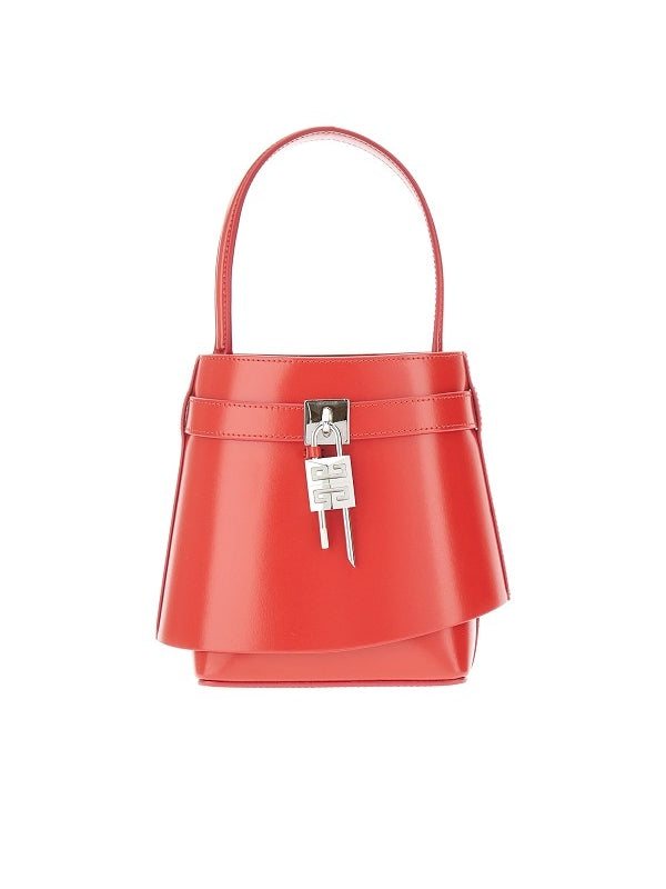 4g Padlock Leather Bucket Bag