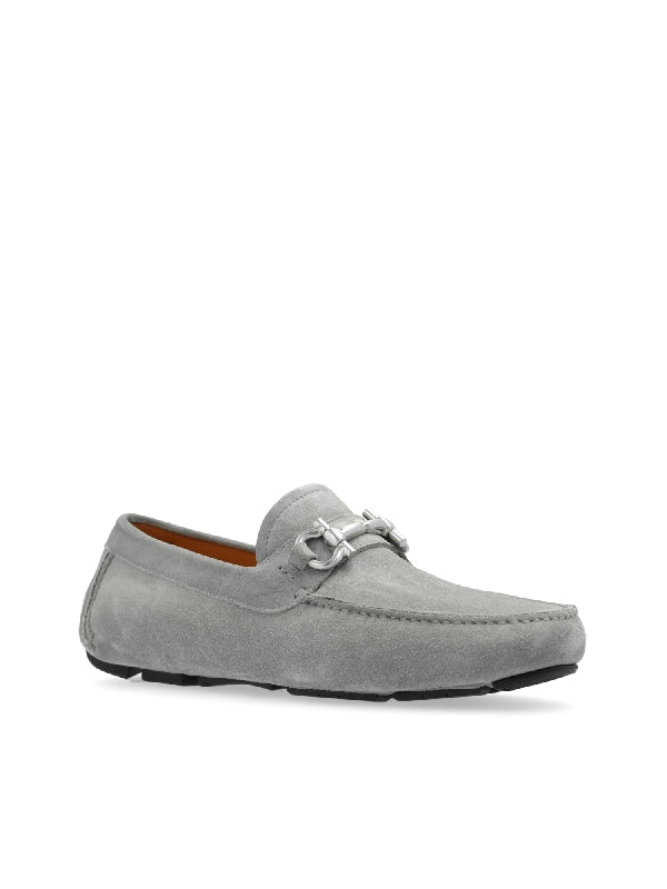 Parigi Gancini Buckle Suede
  Driving Shoes