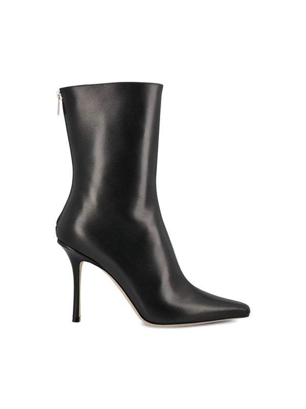 Agathe 100 Leather Ankle Boots