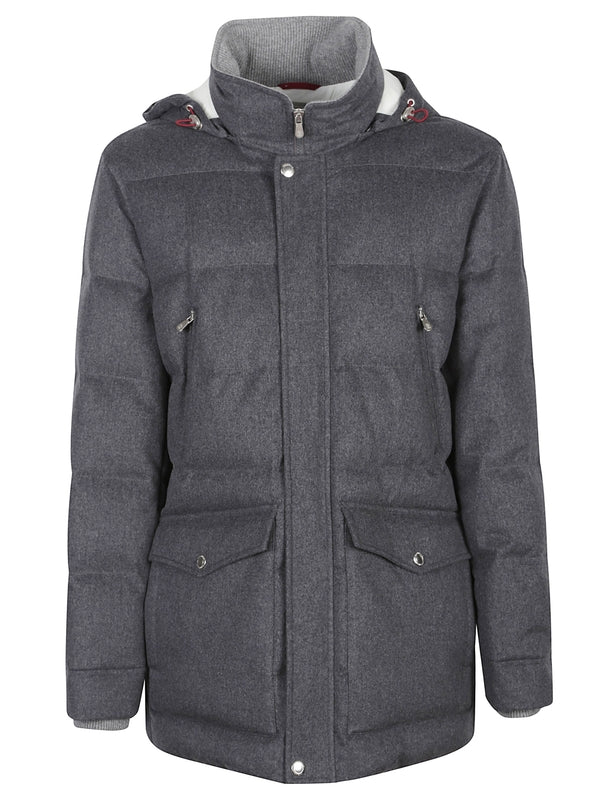 Brunello Cucinelli Grey Down