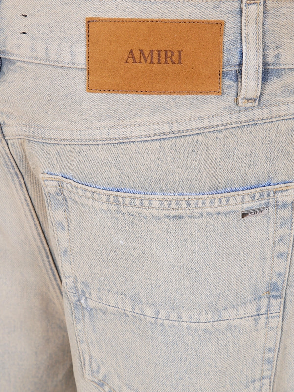 Amiri Beige Denim Pants