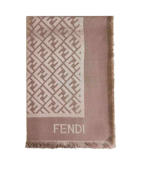 Fendi Beige Muffler