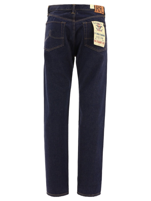 Rrl Blue Denim Pants
