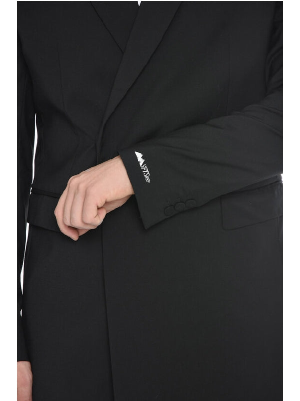 Flap Pocket Wool Blend Jacket