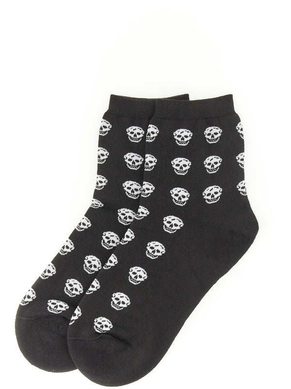 Alexander Mcqueen Black Socks