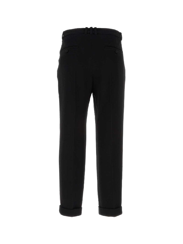 Virgin Wool Tailored Pants