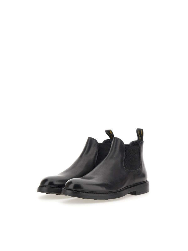 Doucal'S Black Chelsea Boots