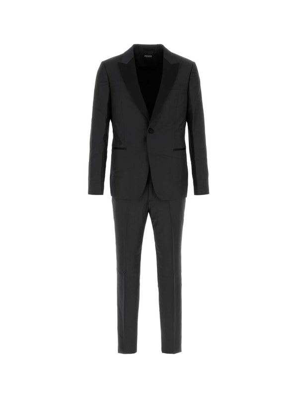 Wool Blend Single Suit Set