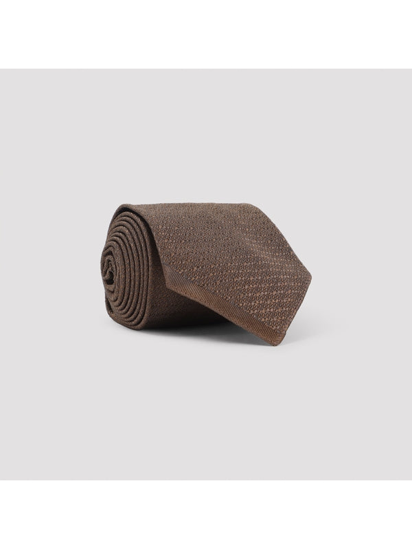 Maison Margiela Brown Neck Ties