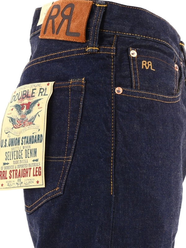 Rrl Blue Denim Pants