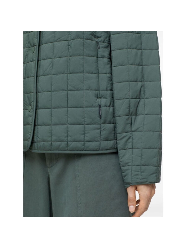 キルティングボタンジャケット