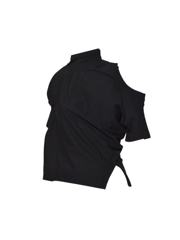 Courrèges Black Half Sleeve