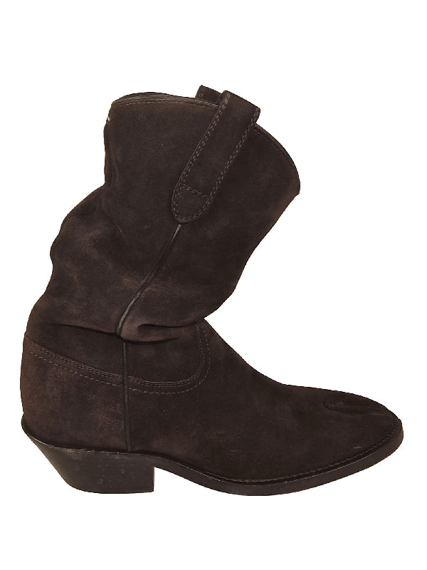 Tabi Suede Western Boots