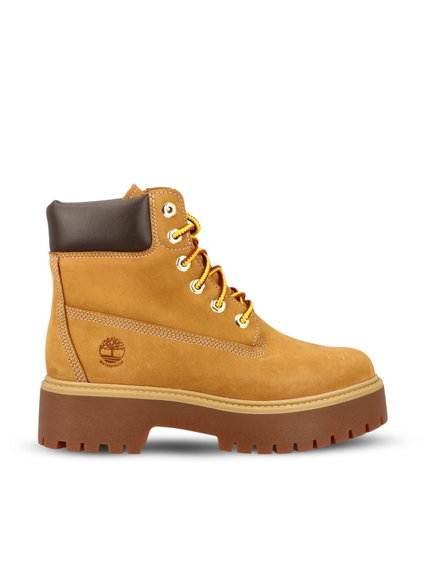 Timberland Brown Lace-Up Boots