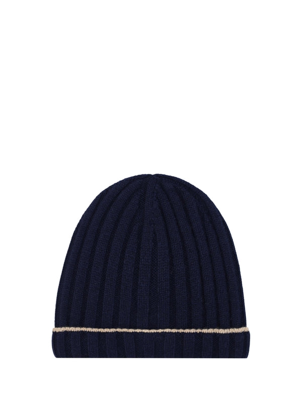 Cashmere Rib Beanie