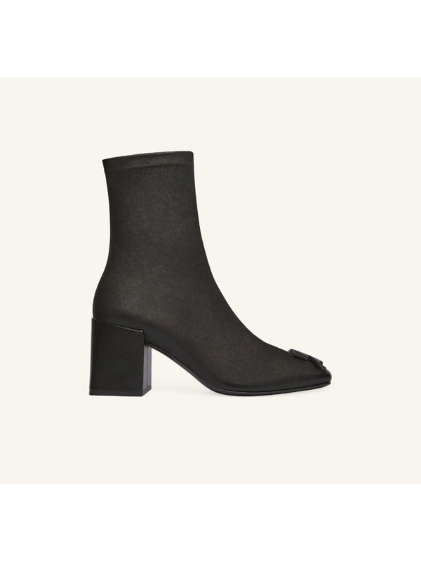 Courrèges Black Ankle Boots