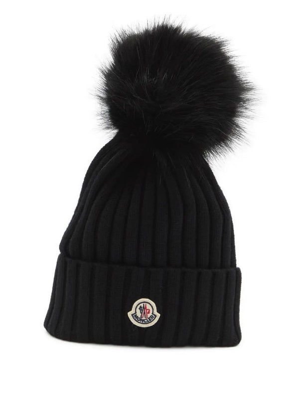 Moncler Black Beanies
