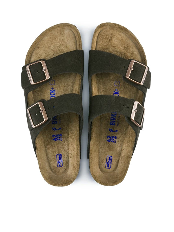 Arizona Suede Buckle Sandals