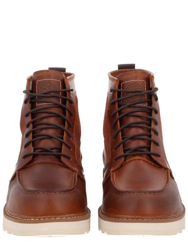 Timberland Brown Lace-Up Boots