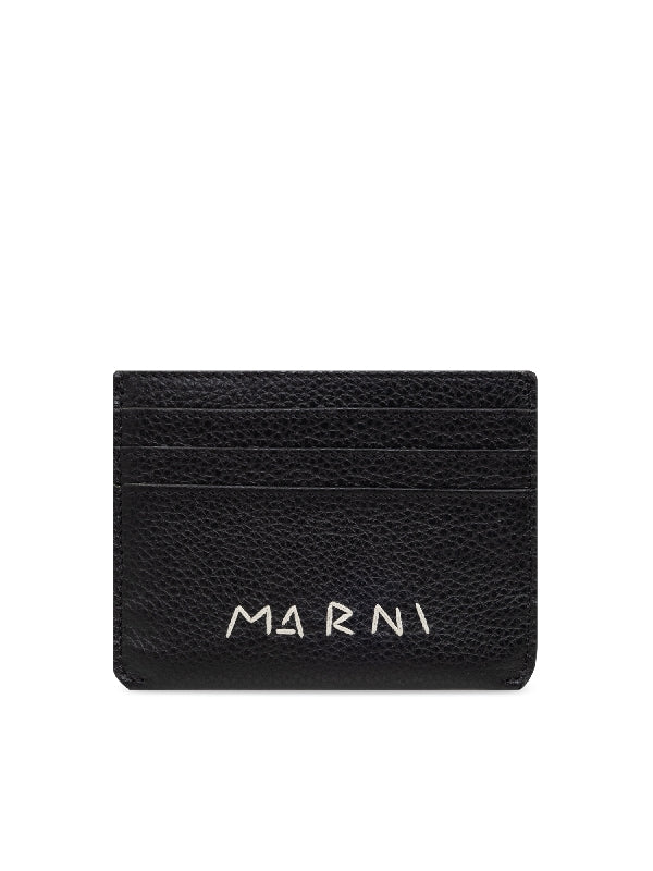 Stitch Logo Calfskin Card
  Wallet