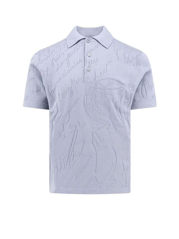 Scritto Cotton Silk Polo Shirt