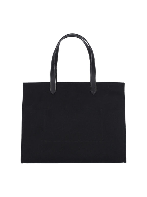 B Army Canvas Medium Tote Bag