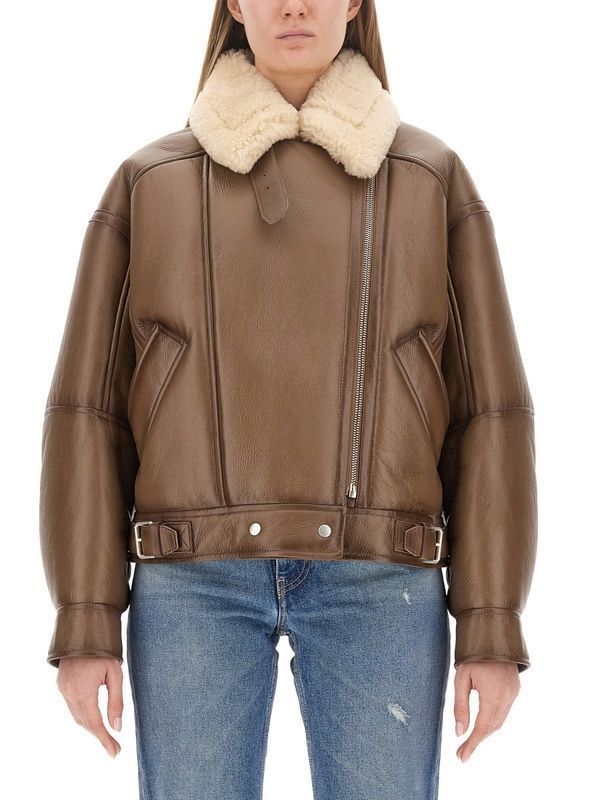 Shearling Leather Jacket