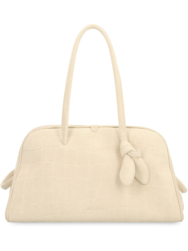 Turismo Leather Ivory Tote Bag