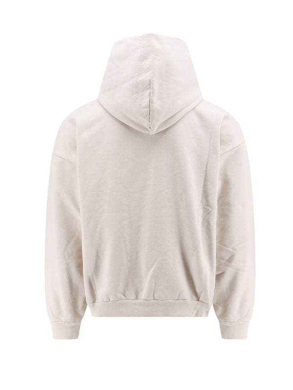 BALENCIAGA - BB Logo Cotton Hoodie - Jente