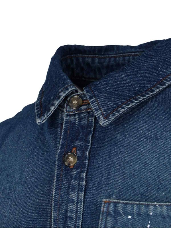 Basil Cotton Denim Over Shirt