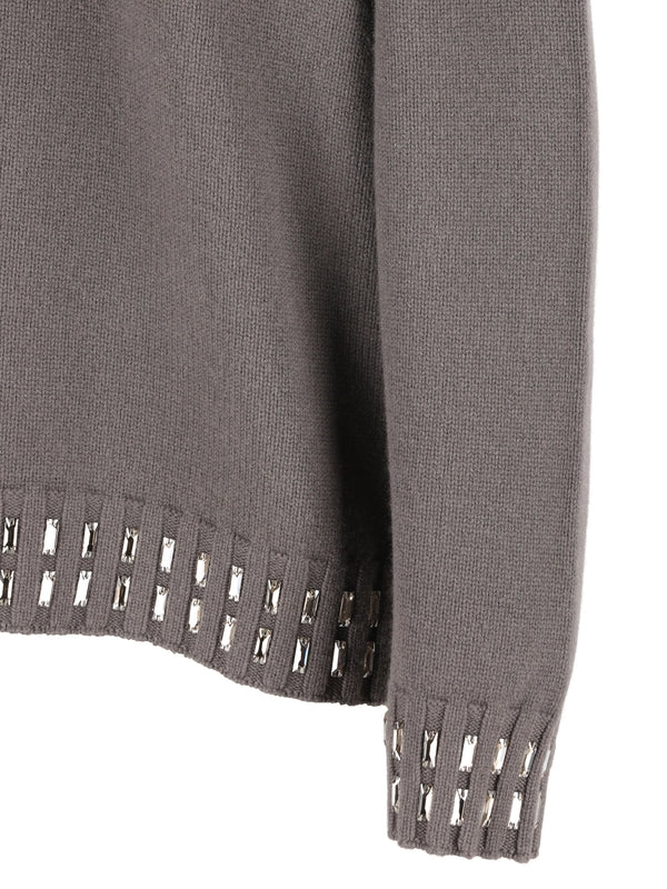 Fendi Grey Knitted