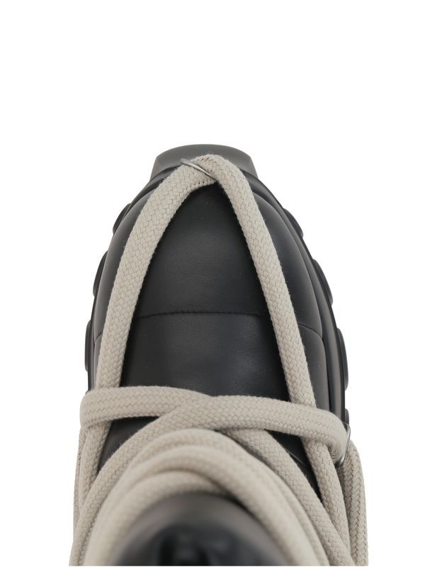 Rick Owens Black Middle Boots