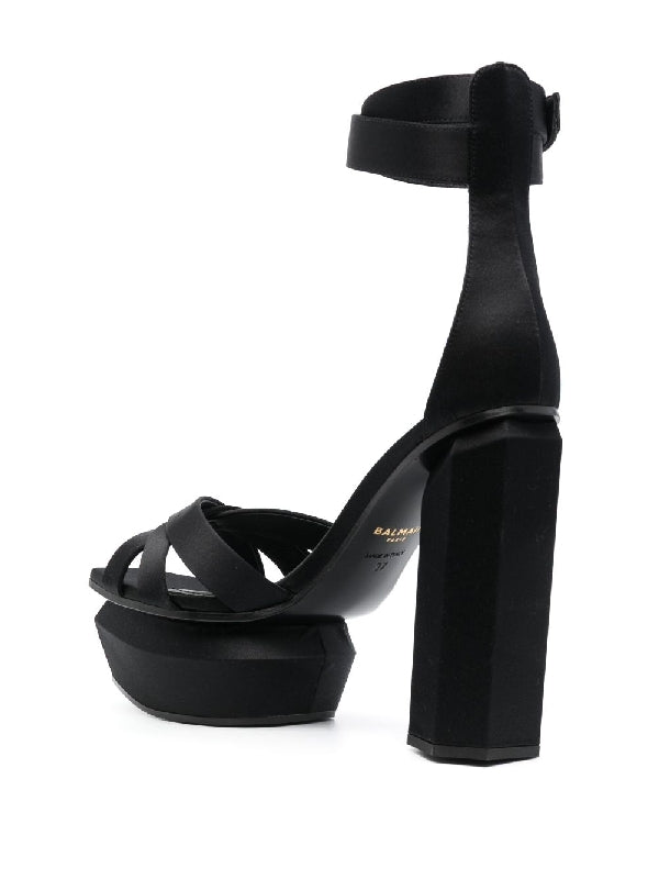 Ava Anklet Platform Sandal Heel