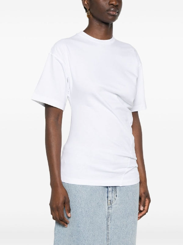 Asymmetrical Organic Cotton
  T-Shirt