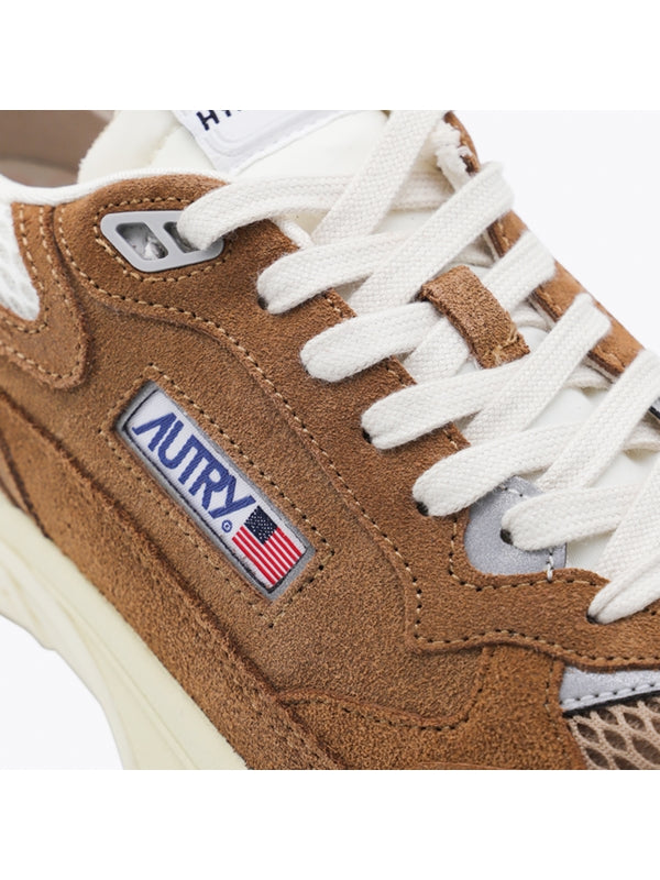 Autry Brown Low Top Sneakers