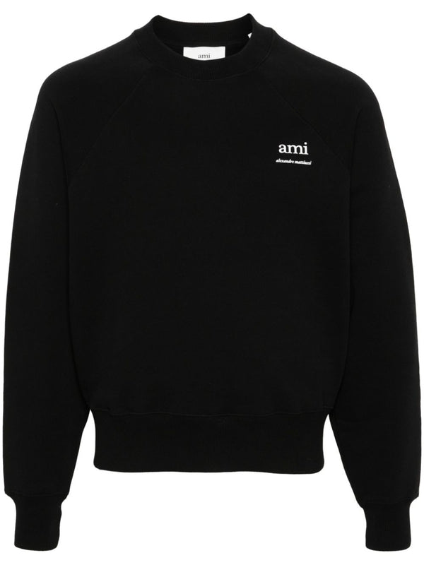 Chest Logo Cotton Sweatshirt