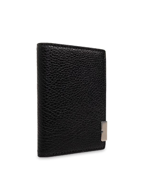 B Cut Leather Wallet