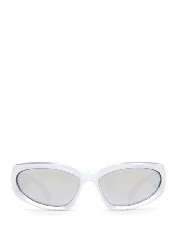 Swift Logo Temple Cat Eye Sunglasses