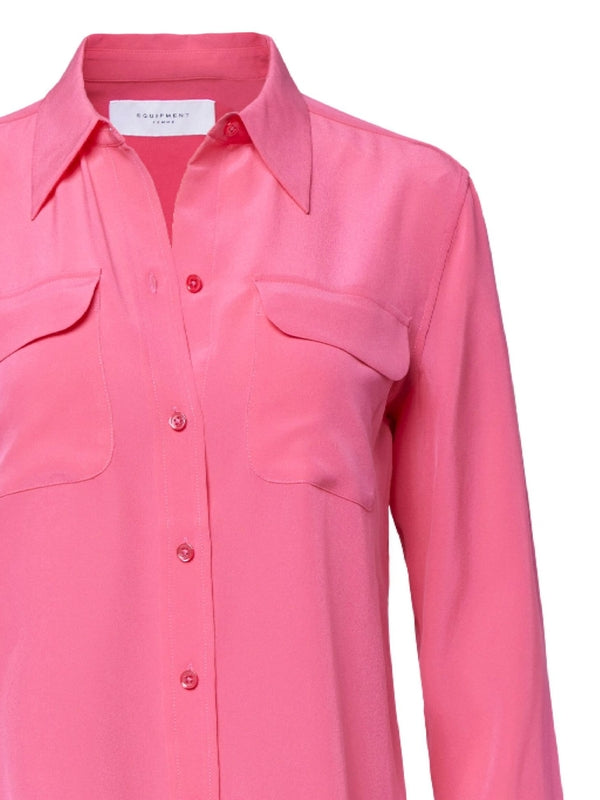 Camicia Flap Pocket Silk Shirt