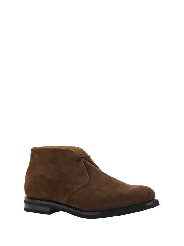 Suede Calfskin Desert
  Boots