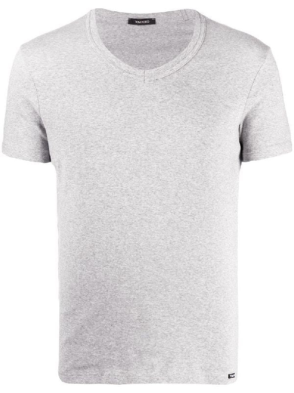 V-Neck Stretch Cotton
  T-Shirt