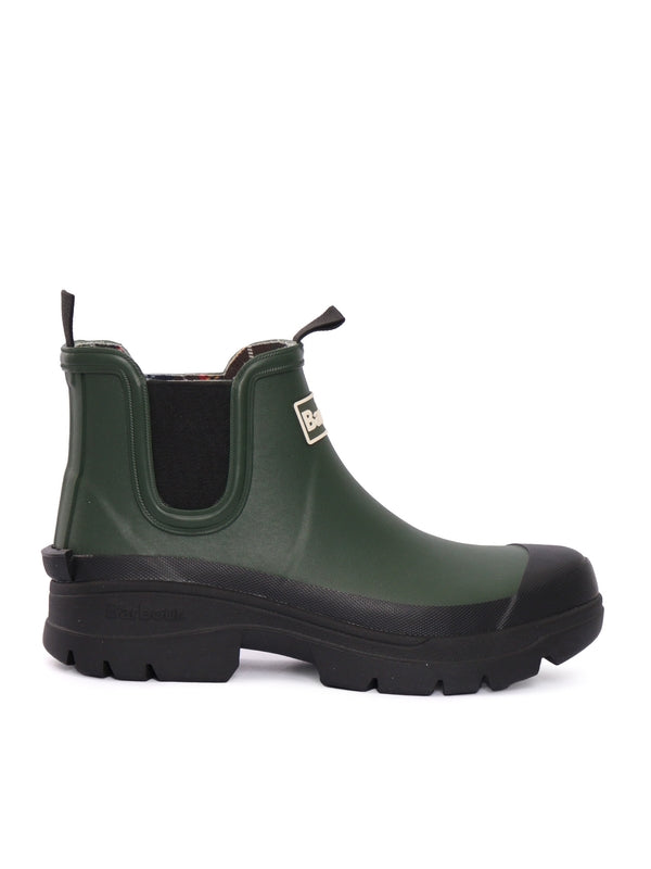 Barbour Green Chelsea Boots
