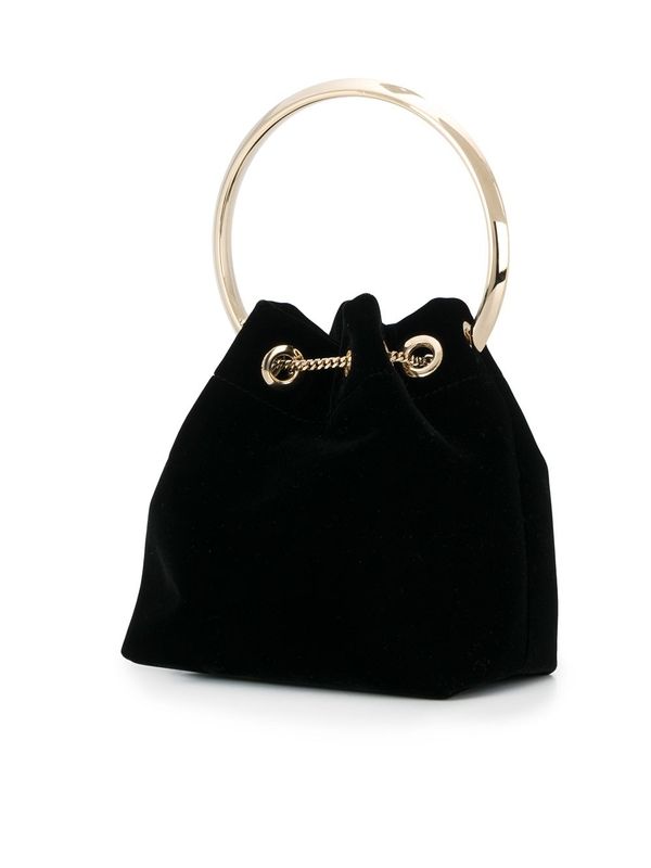 Bon Bon Velvet Bucket Bag