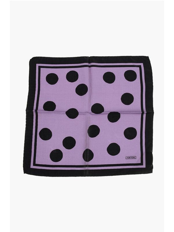 Tom Ford Purple Silk Mufflers