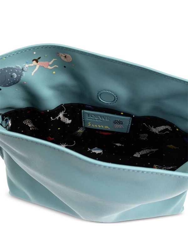 Flamenco Leather Medium Clutch