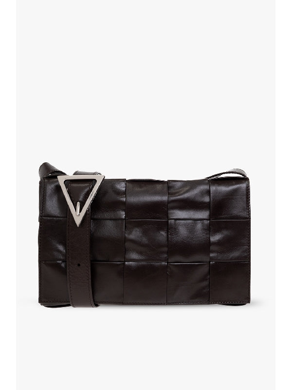 Calfskin
  Triangle Buckle Small Cassette Bag