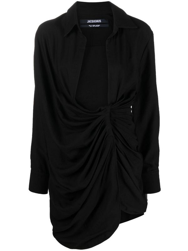 Bahia Draping
  Shirt Mini Dress