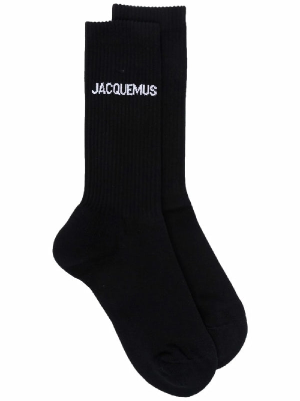 Logo Intarsia Ankle Socks